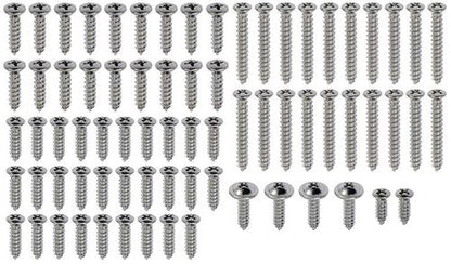 HK11 - 1965-66 Mustang Fastback 73 Piece Interior Trim Screw Set