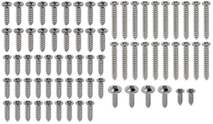 HK11 - 1965-66 Mustang Fastback 73 Piece Interior Trim Screw Set