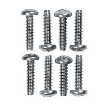 1969 Mustang; Headlamp Ring Mounting Screw Set; Stainless Steel; 8 Pieces
