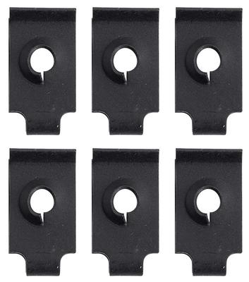 1965 Mustang 6 Piece Instrument Bezel U-Nut Set