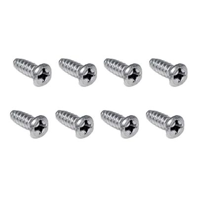 1965-66 Mustang 8 Piece Stainless Steel Tail Light Door Screw Set