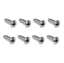 1965-66 Mustang 8 Piece Stainless Steel Tail Light Door Screw Set