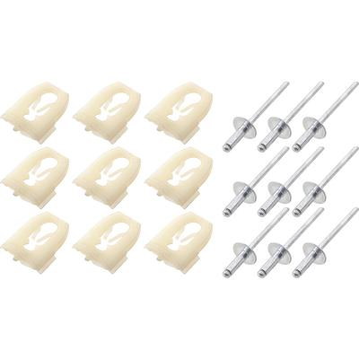 HK158 - 1969 Mustang Rocker Molding Plastic Clip Kit