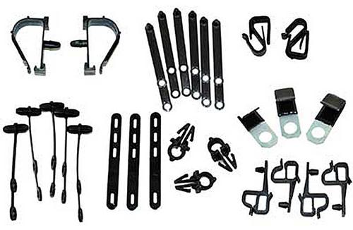 1968 Mustang Wiring 28 Piece Clip Set