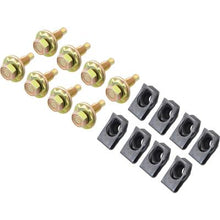 1973-77 F-Series Truck; 16-piece Headlamp Bucket to Radiator Support Hardware Kit