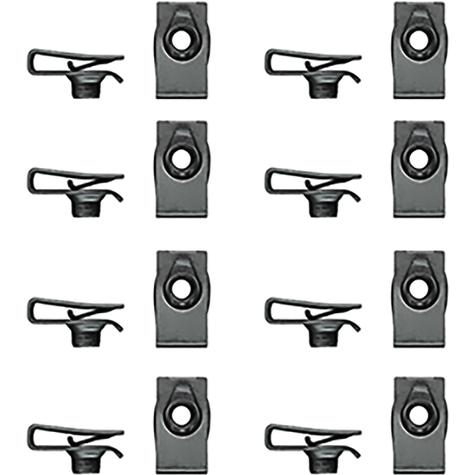 1978-79 Ford F-100, F-150, F250, F350, Bronco; Headlamp Bucket to Radiator Support Hardware Kit; 16-pieces