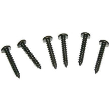 1965-66 Mustang; Instrument Bezel Mounting Screws; 6 Piece Set
