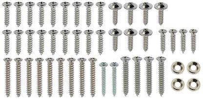 HK347 - 1968 Mustang Convertible Interior Trim 43-Piece Screw Set
