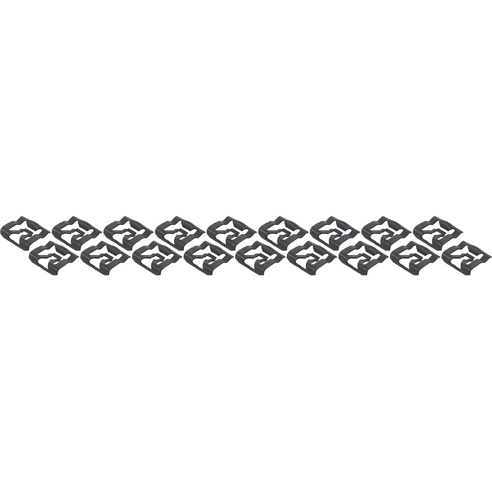 HK506 - 1971-73 Mustang Coupe 18 Piece Rear Window Molding Clip Kit