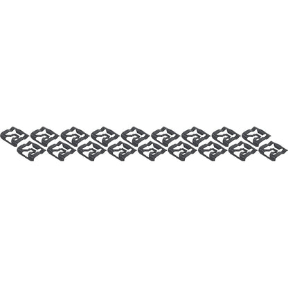 HK506 - 1971-73 Mustang Coupe 18 Piece Rear Window Molding Clip Kit