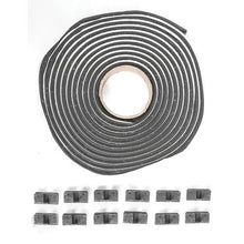 1987-93 Ford Mustang Except GT & Cobra; Tail Lamp Lens Retainer Clips; 12 Pieces; Complete Set