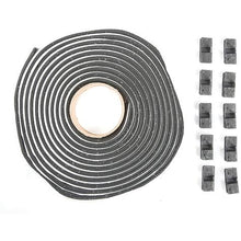 1983-86 Ford Mustang All, 1987-93 GT & Cobra; Tail Lamp Lens Retainer Clips; 10 Pieces; Complete Set