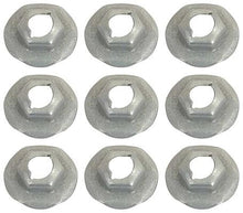 1967-68 Mustang Plastic Dash Trim Nut Set ; 9 Piece Set
