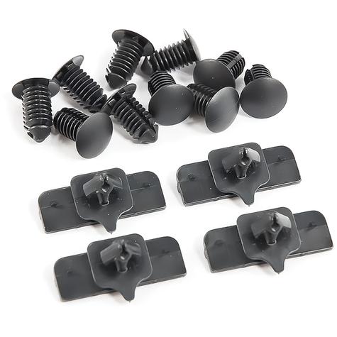 HK940 - 1999-04 Ford Mustang; Rocker Molding Retainer Clip; 14 Pieces