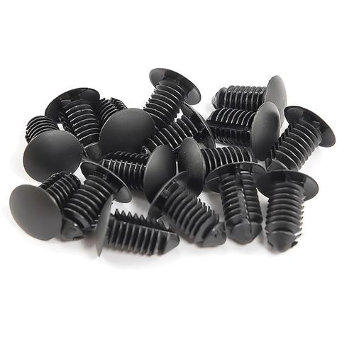HK942 - 1994-98 Ford Mustang; Rocker Molding Retainer Clip; 16 Pieces