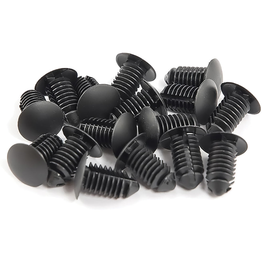 HK942 - 1994-98 Ford Mustang; Rocker Molding Retainer Clip; 16 Pieces
