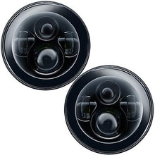 Oracle Lighting 7" High Powered Led Headlights; High/Low; Black Bezel; No Halo
