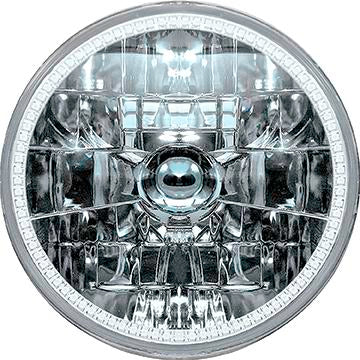 5-3/4" Oracle&trade; H4 Sealed Beam Headlamp with White SMD Halo