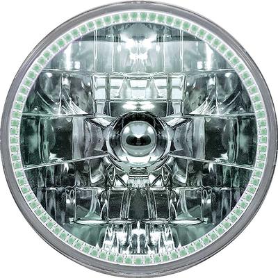5-3/4" Oracle&trade; H4 Sealed Beam Headlamp with Green SMD Halo