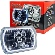Oracle Lighting; 5x7-Inch H4 Sealed Beam Headlamp with White SMD Halo; (Lens Measures: 5-1/2" x 7-7/8")