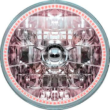 7" Oracle&trade; H4 Sealed Beam Headlamp with Amber SMD Halo
