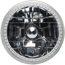7" Oracle; H4 Sealed Beam Headlamp with Purple SMD Halo