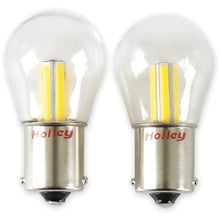 Holley RetroBright Multi-Purpose LED Bulbs; 1156; Amber