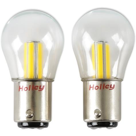Holley RetroBright Multi-Purpose LED Bulbs; 1157; Amber