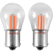 Holley RetroBright Multi-Purpose LED Bulbs; 1156; Red