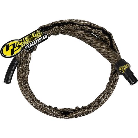 Heatshield Products; Lava Tube Shield Heat Resistant Wire Sleeve; Hook & Loop; 3/4 ID x 18 Inch