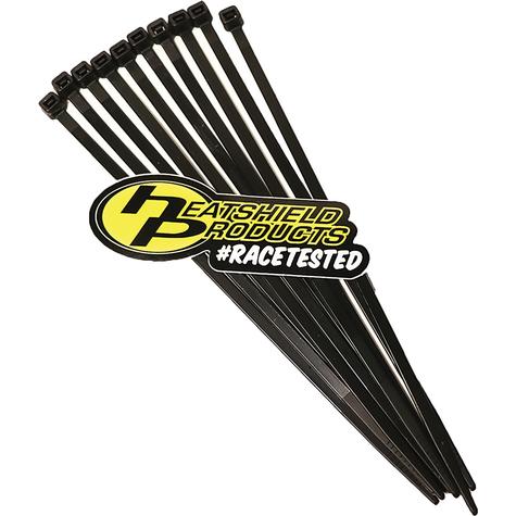 Heatshield Products; Hot Rod Ties; .14 Inch x 8 Inch; Pack of 10