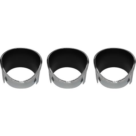 1968-69 Oldsmobile Cutlass, 442; Dash Bezel set; Chrome/Black