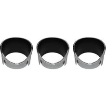 1968-69 Oldsmobile Cutlass, 442; Dash Bezel set; Chrome/Black