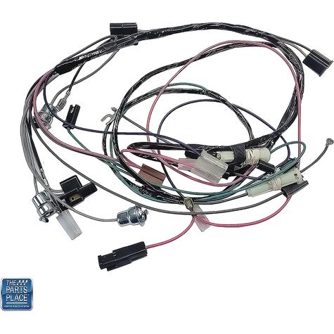 1964-67 Pontiac GTO, LeMans; Factory Rally Gauge Adapter; Harness