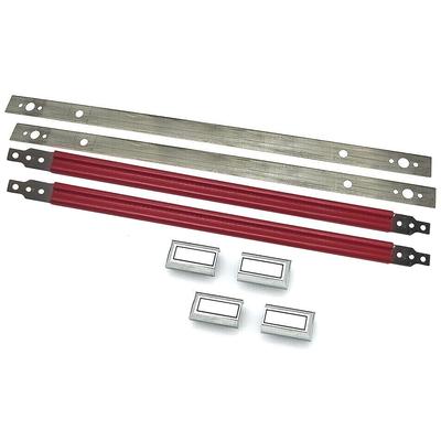 1978-81 GM A-Body; 1982-87 GM G-Body; Door Pull Strap Kit; Red; 21"; Kit