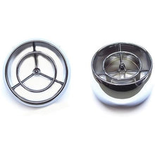 1964-65 Pontiac GTO, LeMans; Tempest; Dash Vent Ball Deflector; Chrome