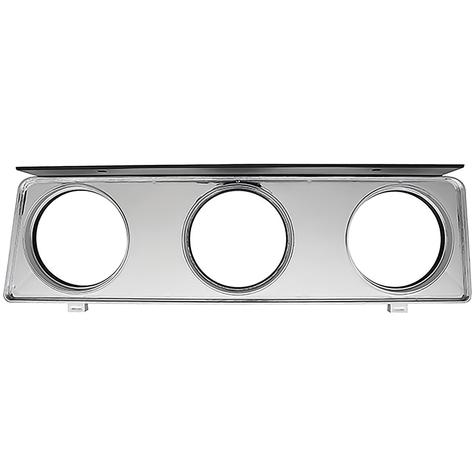 1970-72 Oldsmobile Cutlass, 442; Intrument Cluster Bezel; Chrome