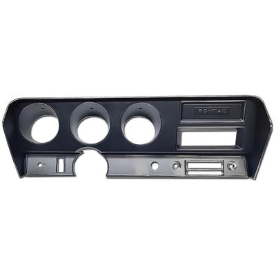1970-72 Pontiac GTO, LeMans, Tempest; Dash Cluster;  Bezel Housing; Without A/C