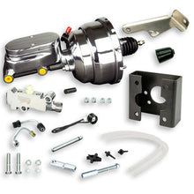 The Right Stuff 63-66 GM &amp; GMC C/K Truck, 8" Chrome Booster Master Combination Kit Disc/Disc - (J86310572)