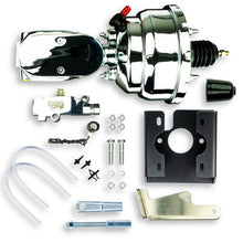The Right Stuff 67-72 GM &amp; GMC C/K Truck, 8" Chrome Booster Master Combination Kit Disc/Disc - (J86810572)