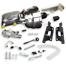 The Right Stuff 73-87 Chevy Truck w/4 Wheel Disc, Chrome Power Brake Booster w/Master Cylinder - (J87315672)