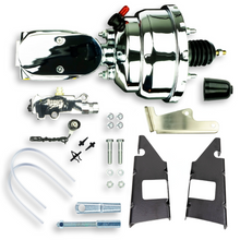 The Right Stuff 73-87 Chevy Truck w/4 Wheel Disc, Chrome Power Brake Booster w/Master Cylinder - (J87315672)