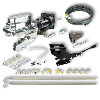 The Right Stuff 1967-72 GM &amp; GMC C/K Truck, Chrome Hydro Boost Upper Assembly Kit Disc/Drum - (JHB675171)