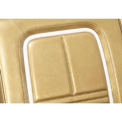 1967 Camaro; Front Bucket Seat Upholstery; Deluxe Interior; Gold