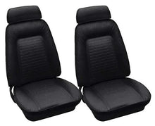 1969 Camaro Coupe Black Leather Standard Full Set Upholstery