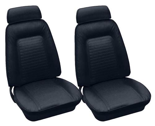 1969 Camaro; Complete Upholstery Set; Standard Interior; Convertible; Black