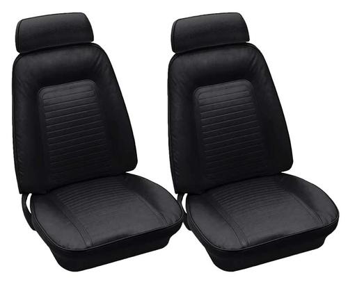 1969 Camaro Convertible Black Leather Standard Full Set Upholstery