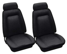 1969 Camaro Convertible Black Leather Standard Full Set Upholstery