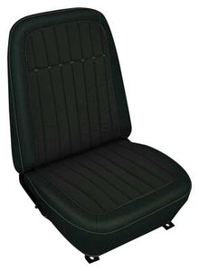 1969 Camaro; Buckets & Rear Seat Upholstery; Deluxe Comfortweave; w/Fold Down Rear Seat; Dark Green