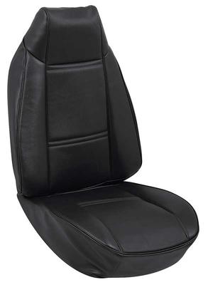 1974-75 Camaro Type LT; Front Buckets and Rear Seat Upholstery; Type LT; Black Vinyl
